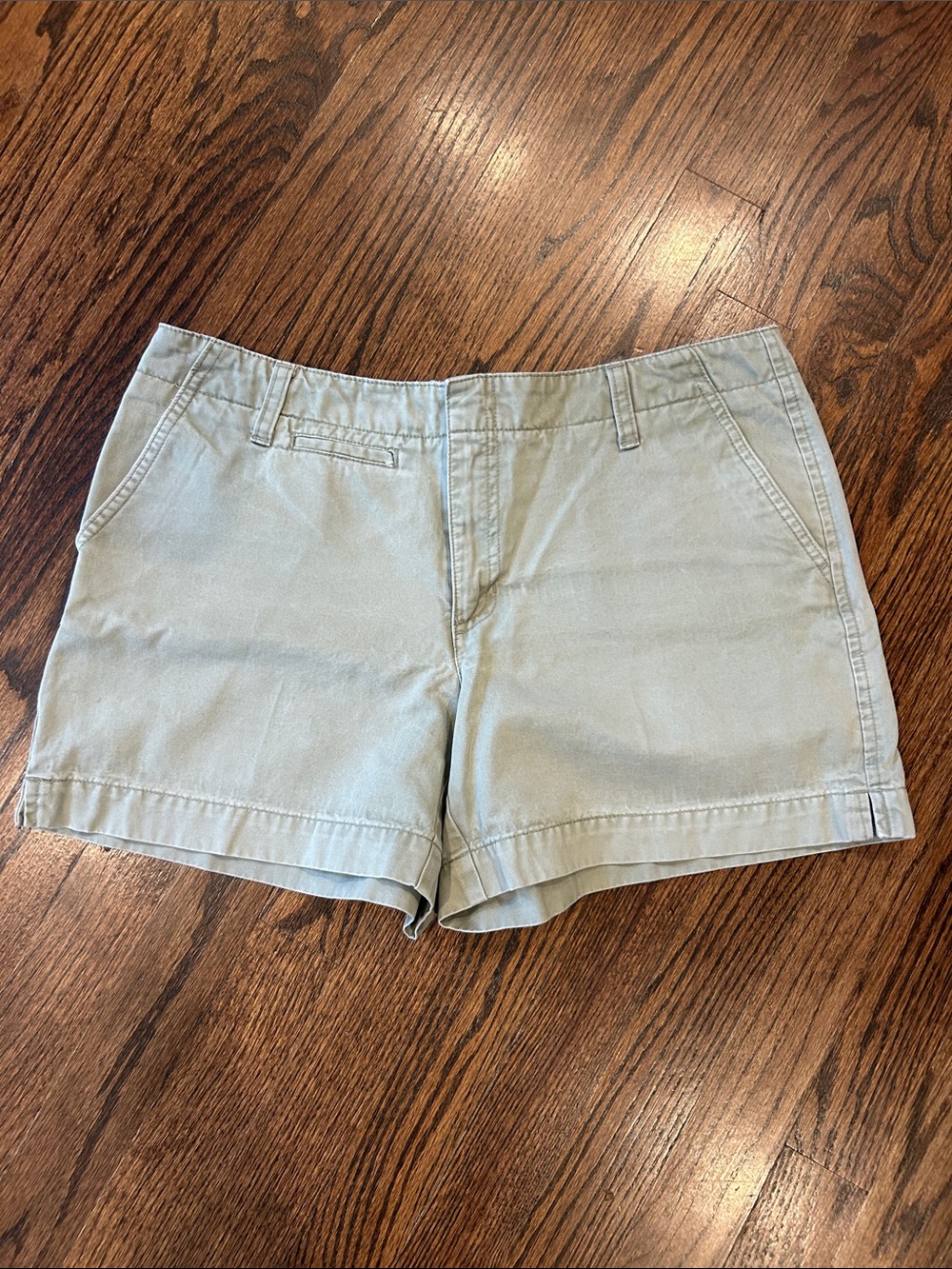 Old Navy Light Sage Cotton Chino Shorts